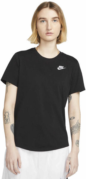 Nike Sportswear Club Essentials W - T-shirt - donna Black XS