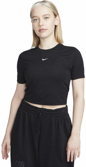 Nike Sportswear Essential Slim-Fit Crop W - T-Shirt - donna Black L