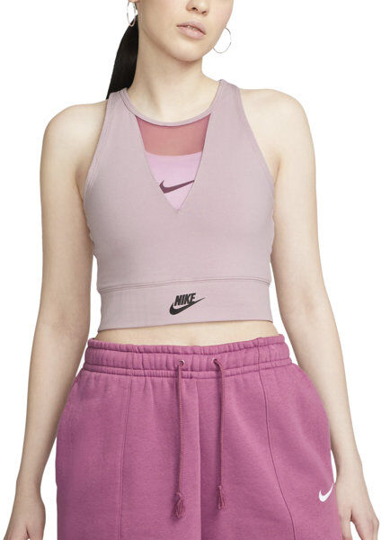 Nike Sportswear W Crop - top fitness - donna Pink M