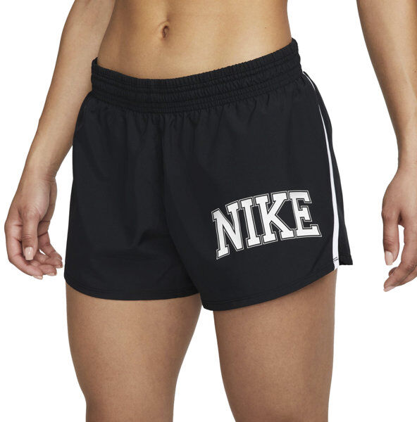 Nike Swoosh Dri-FIT - pantaloni corti running - donna Black L