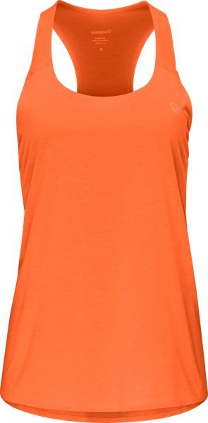 Norrona Femund Tech Singlet Ws - top - donna Orange S