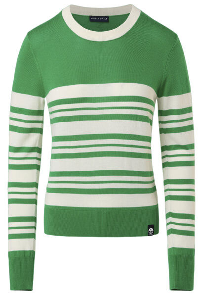 North Sails Crewneck 14gg - maglione - donna Green/White M