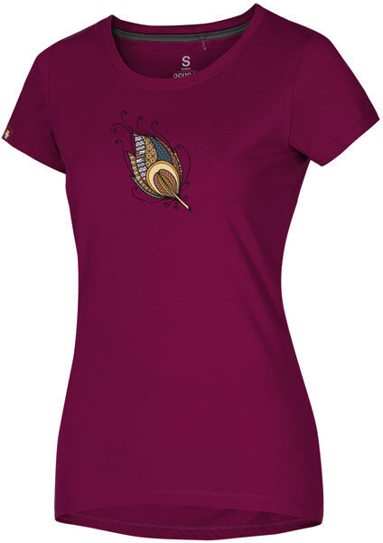 Ocun Classic T Organic - T-shirt - donna Dark Red S