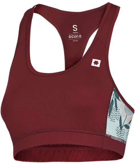 Ocun Misty - reggiseno sportivo basso sostegno - donna Dark Red XS