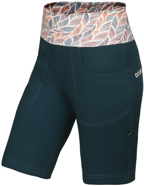 Ocun Sansa - pantaloni corti arrampicata - donna Dark Green M