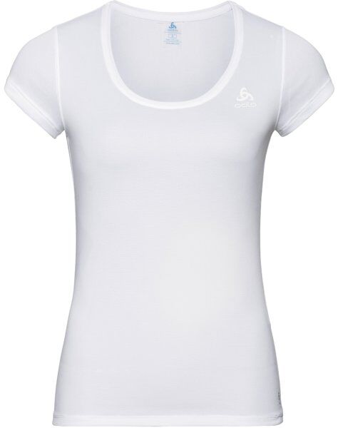 Odlo Active F-Dry Light SUW Top Crew - maglietta tecnica - donna White XS