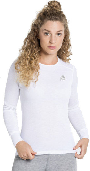 Odlo Active Warm Eco Baselayer - maglietta tecnica - donna White M