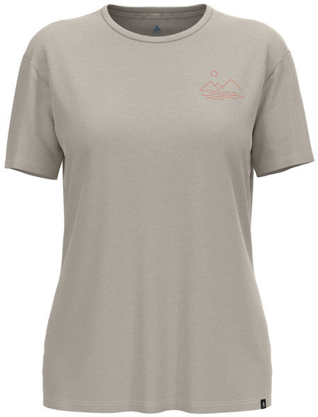 Odlo Ascent Sun. Sea. Mou - T-shirt - donna Light Brown XS