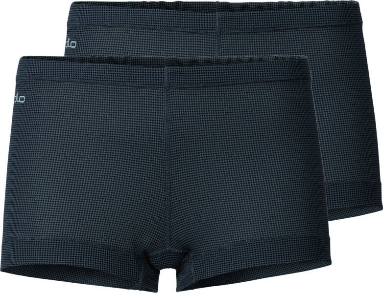 Odlo Cubic - boxer 2 pack - donna Dark Grey S