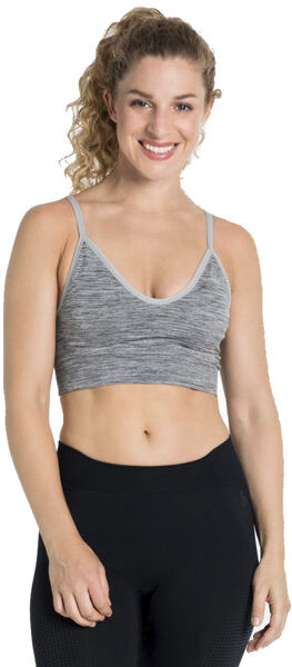 Odlo Padded Seamless Soft 2.0 - reggiseno sportivo basso sostegno - donna Light Grey S