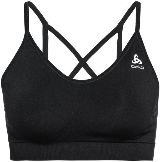 Odlo Seamless Soft Sport - reggiseno sostegno basso sostegno - donna Black M