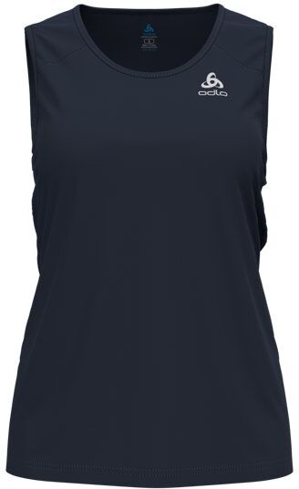 Odlo Singlet Cardada - top - donna Dark Blue/Grey S