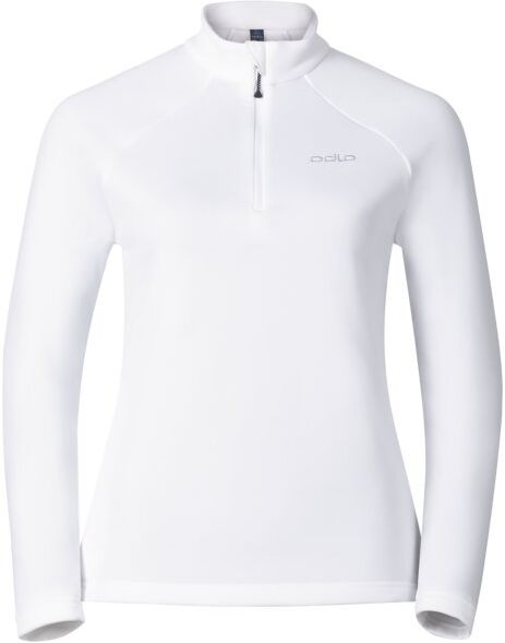 Odlo Snowbird Midlayer 1/2 zip W's - felpa in pile - donna White 2XL