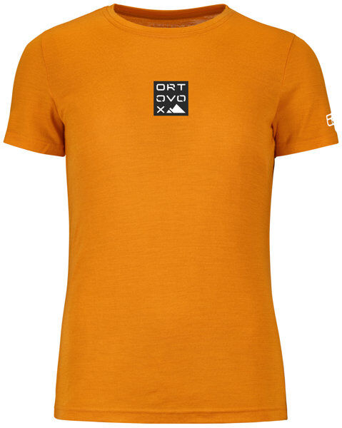 Ortovox 185 Merino Square TS W - maglietta tecnica - donna Orange L