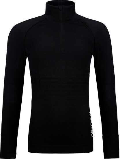 Ortovox Competition Zip Neck W - maglietta tecnica maniche lunghe - donna Black M