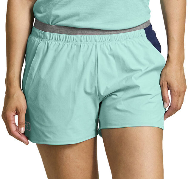 Ortovox Piz Selva W - pantaloni corti arrampicata - donna Light Green S