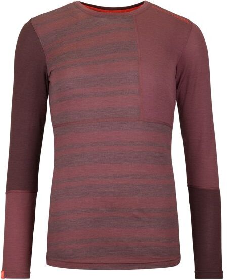 Ortovox Rock'n Wool W - maglietta tecnica a manica lunga - donna Red S