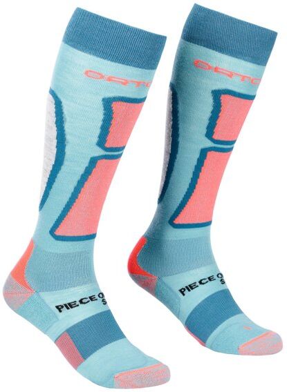 Ortovox Ski Rock N Wool W - calze da sci - donna Light Blue 35/38