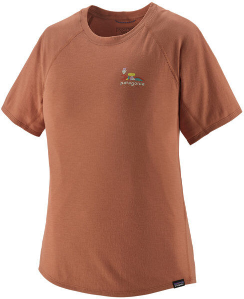 Patagonia W’s Cap Cool Trail Graphic - T-shirt - donna Dark Orange XS