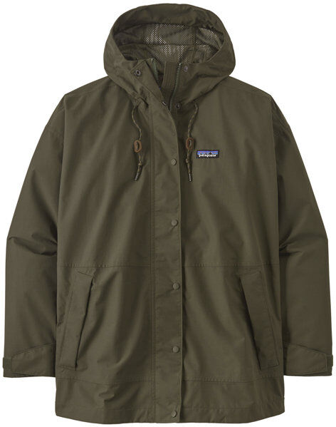 Patagonia Ws Outdoor Everyday Rain - giacca hardshell - donna Dark Green S