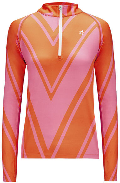 Perfect Moment Thermal Half Zip W - maglietta tecnica - donna Pink/Orange M