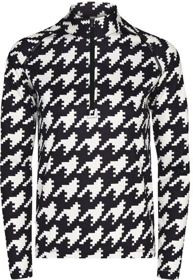 Perfect Moment Thermal Half Zip W - maglietta tecnica - donna Black/White S