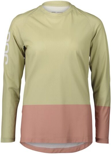 Poc W's MTB Pure LS - maglia MTB a manica lunga - donna Green/Pink S