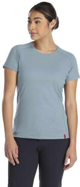 Rab Syncrino Base Tee W - maglietta tecnica - donna Light Grey 12 UK