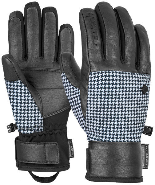 Reusch Giorgia R-TEX® XT - guanti da sci - donna Black/White 6,5