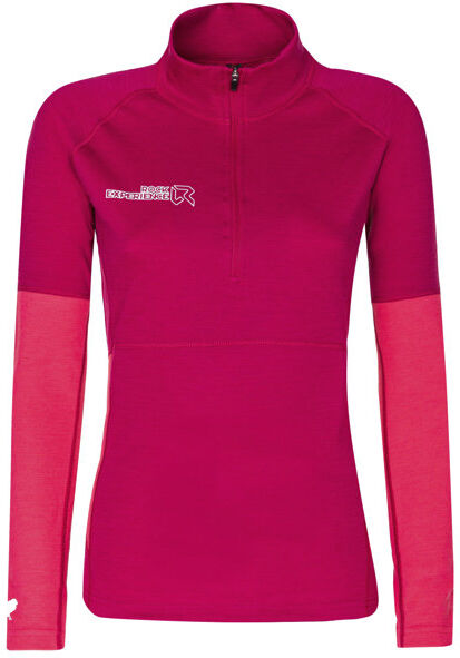 Rock Experience Moonstone Hz Ls W - maglietta tecnica - donna Red XL