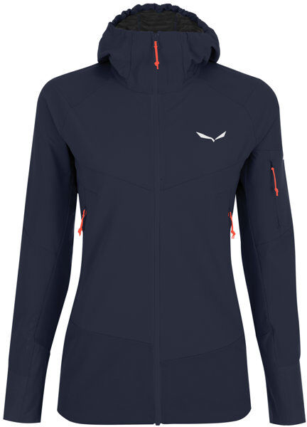 Salewa Agner DST W - giacca softshell - donna Dark Blue/Red/White I48 D42