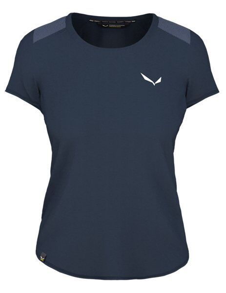 Salewa W Alpine Hemp Graphic S/S - T-shirt - donna Dark Blue I52 D46