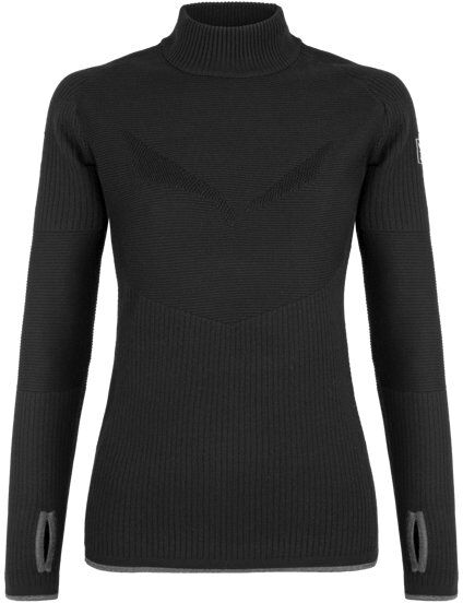 Salewa Fanes Logo AM W - maglione - donna Black I42 D36