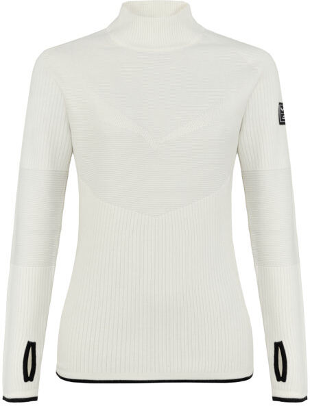 Salewa Fanes Logo AM W - maglione - donna White/Black I42 D36