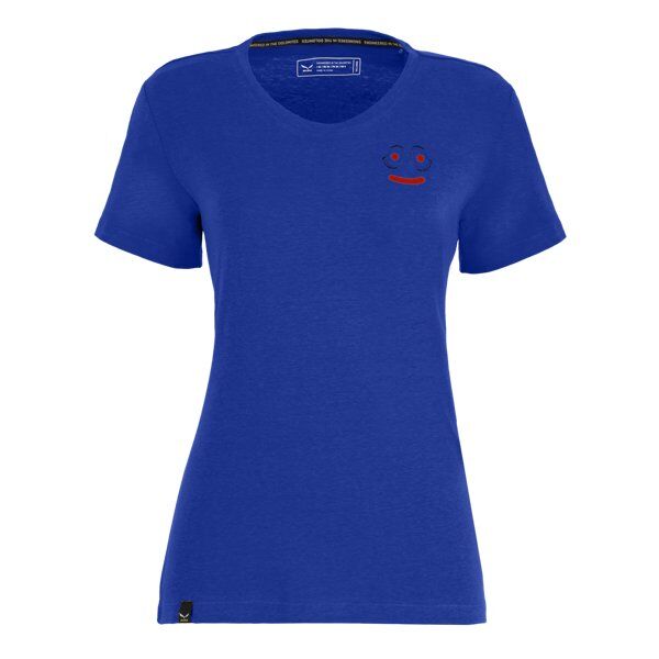 Salewa Lavaredo Hemp Print W- T-shirt- donna Blue I44 D38