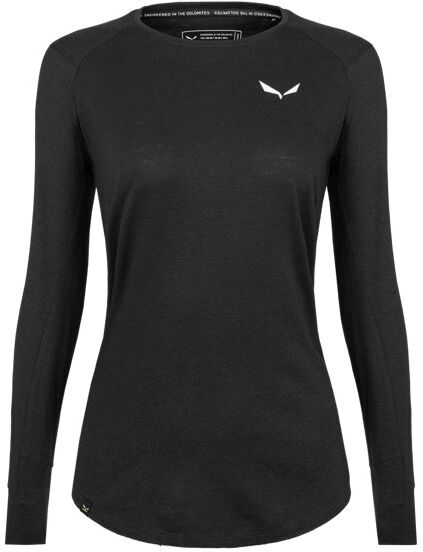 Salewa Lavaredo Hemp W L/S - maglia a manica lunga - donna Black I42 D36