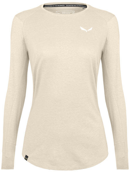 Salewa Lavaredo Hemp W L/S - maglia a manica lunga - donna Beige I48 D42