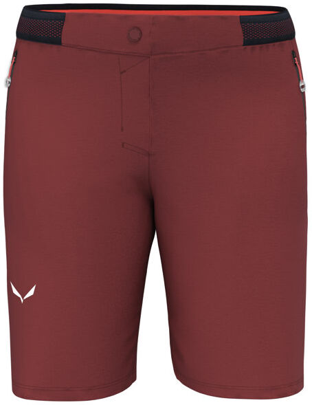 Salewa Pedroc Dst W - pantaloni corti trekking - donna Dark Red/Black I42 D36