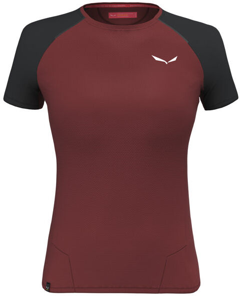 Salewa Pedroc Ptc Delta W - T-shirt - donna Dark Red/Black I40 D34