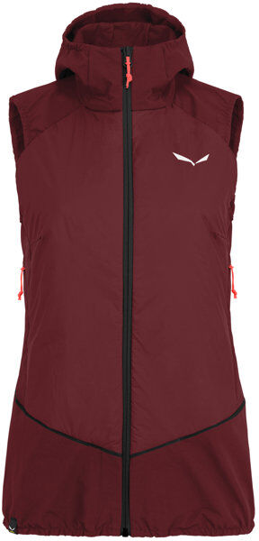 Salewa Pedroc TWR/DST Wo W - gilet softshell - donna Dark Red/Black I40 D34