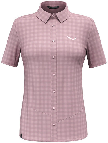 Salewa Puez Dry W S/S - camicia a maniche corte - donna Pink I40 D34