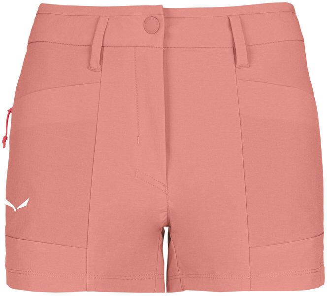 Salewa Puez DST W Cargo - pantaloni corti trekking - donna Pink/Red/White I42 D36