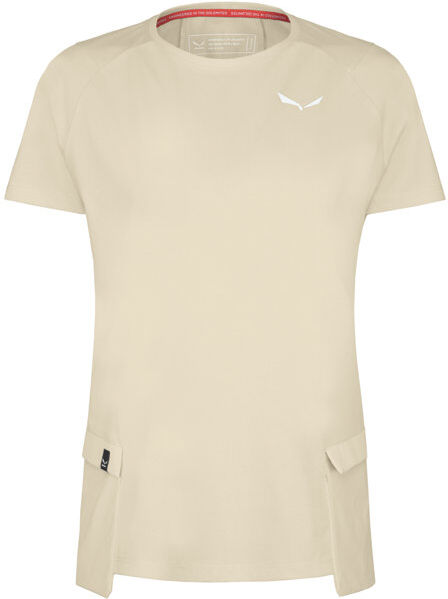 Salewa Puez Hemp W - T-shirt- donna Beige/White I40 D34