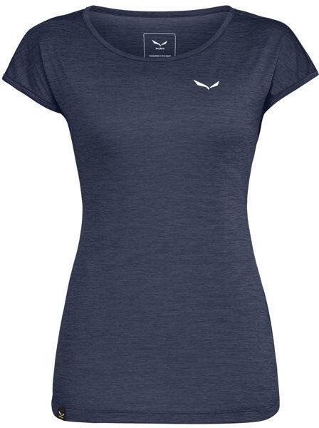 Salewa Puez Melange Dry - T-shirt trekking - donna Dark Blue/White I44 D38