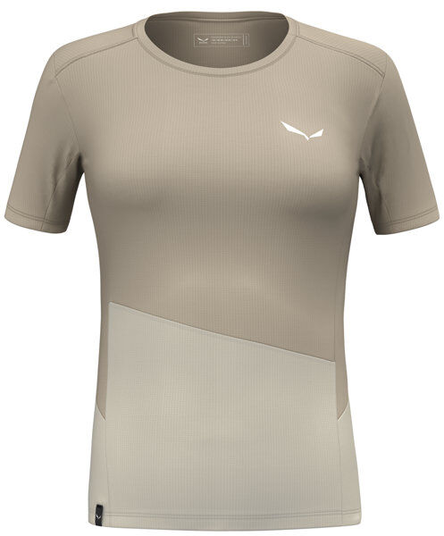 Salewa Puez Sport Dry W - T-shirt - donna Brown/Beige I48 D42