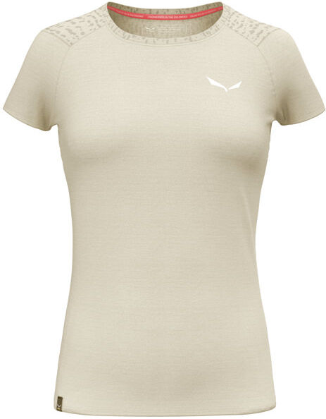 Salewa Pure Salamander AM W - T-shirt - donna Beige/White I50 D44