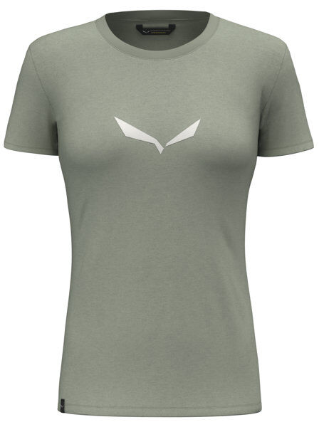 Salewa Solid Dri-Release - T-shirt trekking - donna Light Green/White I52 D46