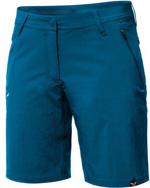 Salewa *Talvena DST - pantaloni corti trekking - donna Light Blue I48 D42