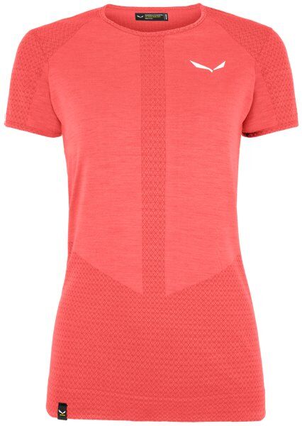 Salewa W Zebru Responsive S/S - T-shirt alpinismo - donna Red I46 D40