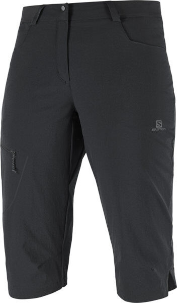 Salomon Wayfarer - pantaloni 3/4 trekking - donna Black 36